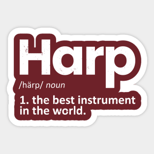 harp Sticker